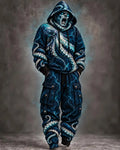 🐙 Deep Sea Kraken Monster & Tentacles Graphic Hoodie Tracksuit Set