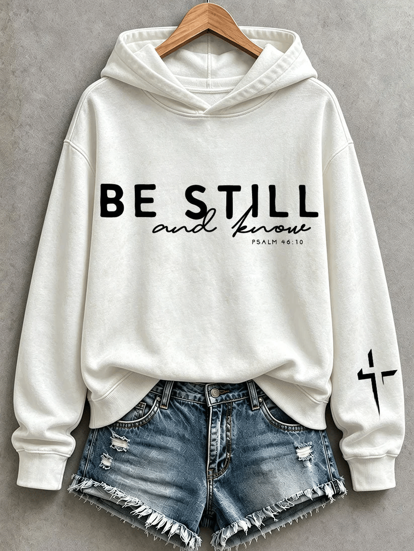 Women's Be Still And Know Hoodie
