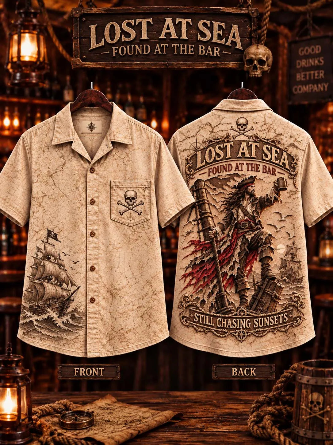 🍻 Still Chasing Sunsets Captain Jack's Rum Toast