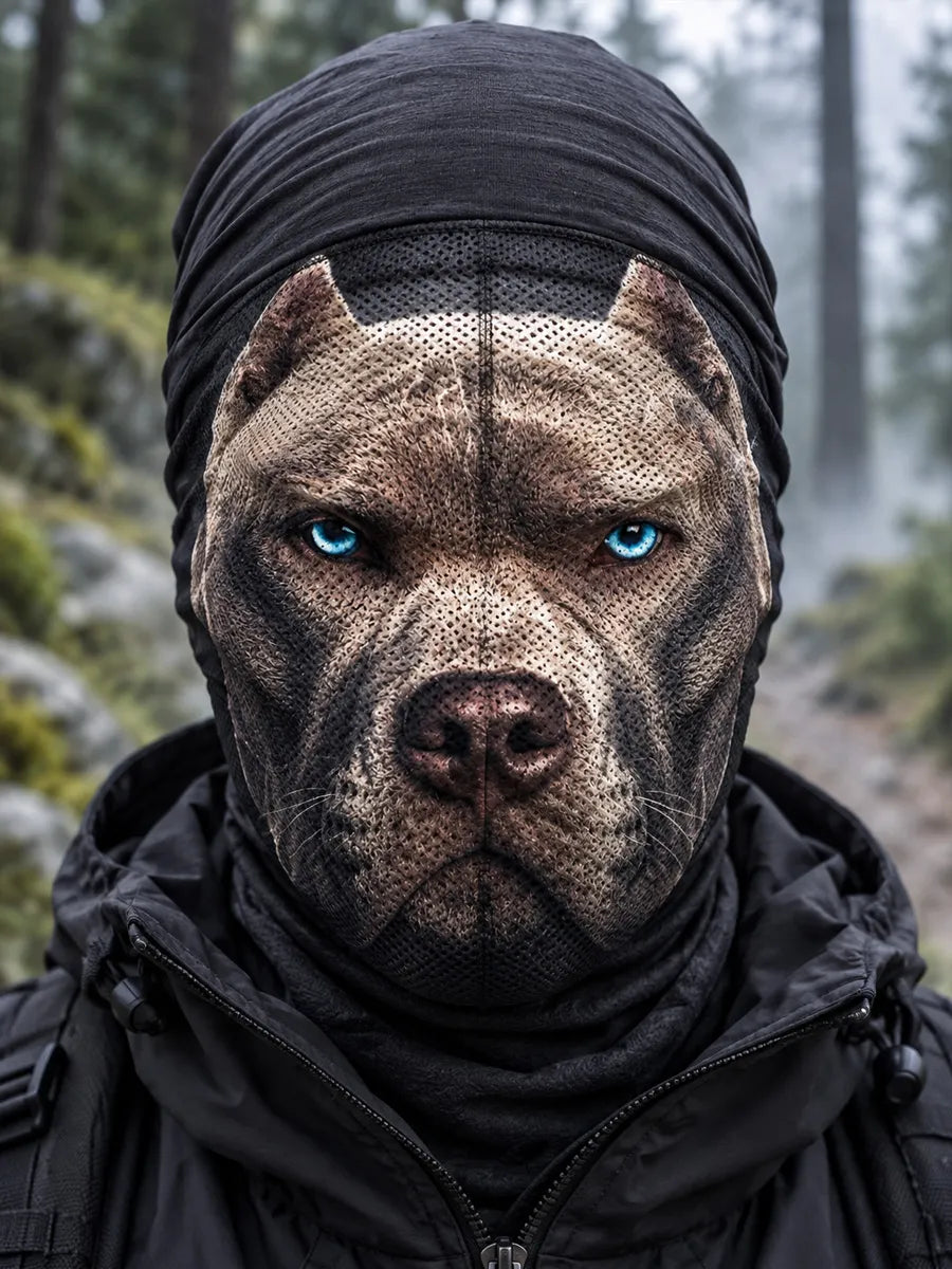 Demon Dog Themed Mask