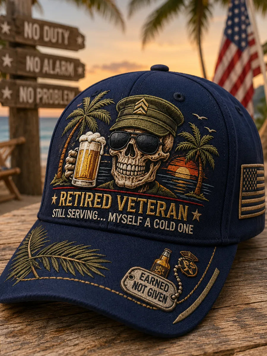 Veteran Retirement Series Casual Baseball Cap