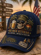 Veteran Retirement Series Casual Baseball Cap