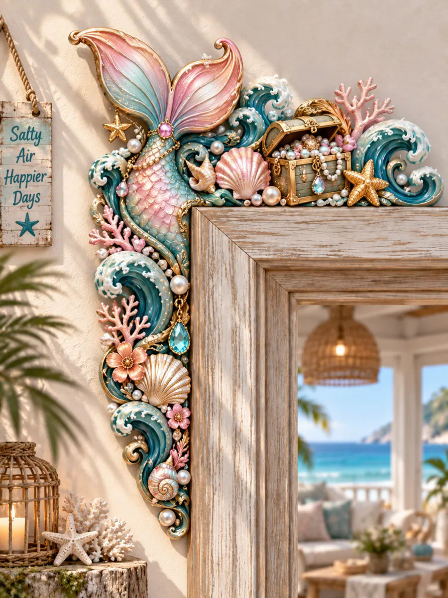 🧜‍♀️ Mermaid Ocean Door Frame Corner Decor