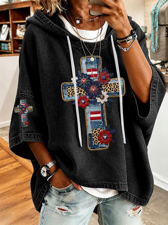 Women'S Faith Printed Hoodie