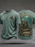 Men's "below the breakers fortune waits dive deep" T-shirts