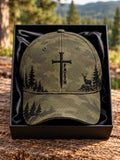 Retro Hunting Culture Faith Print Casual Baseball Cap