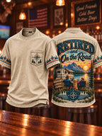 🚐 🌲 Retired And On The Road T-Shirt