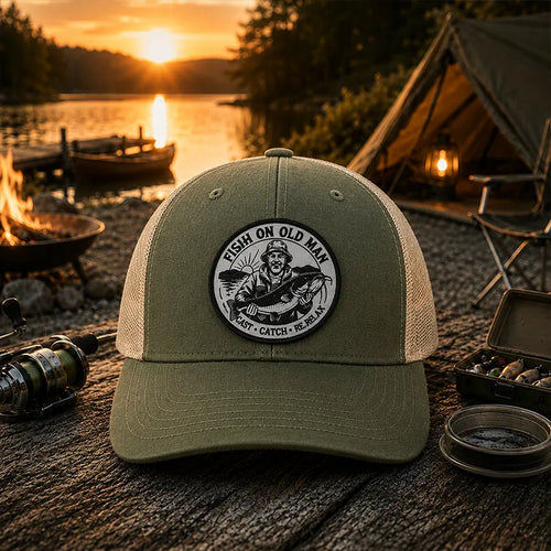 "Old Man" Fisherman's Casual Baseball Cap