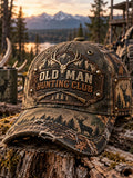 Vintage Hunting Culture Print Baseball Cap