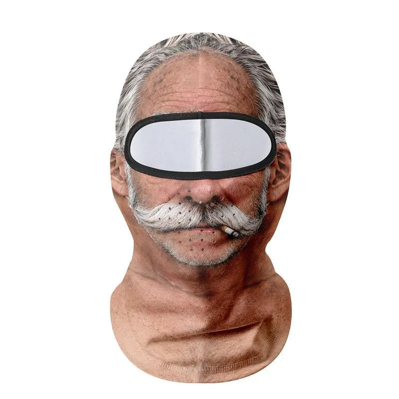 Funny Realistic Ski Face Mask