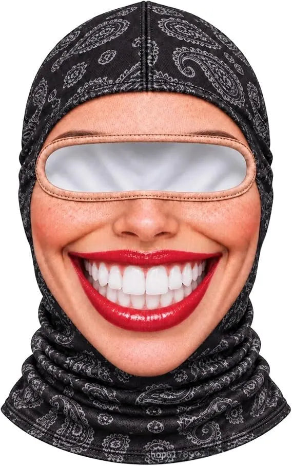 Funny Realistic Ski Face Mask