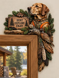 🐕 Hunting Dog Door Frame Topper