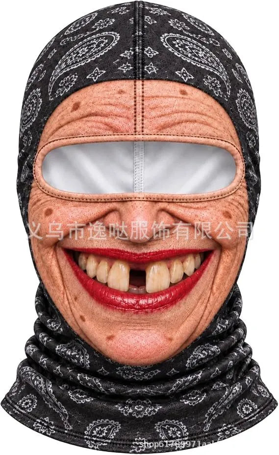 Funny Realistic Ski Face Mask