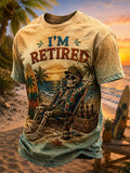 Veteran Retirement Series Casual Short-Sleeve T-Shirt
