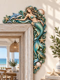 Mermaid Ocean Corner Door Decor