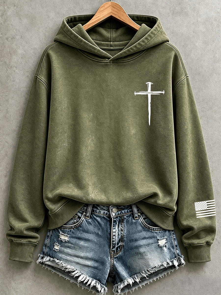 Women's Faith Cross Hoodie
