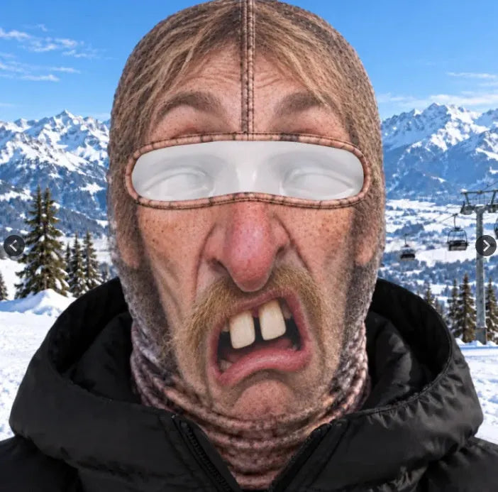 Funny Realistic Ski Face Mask