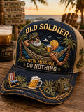 Veteran Retirement Series Casual Baseball Cap