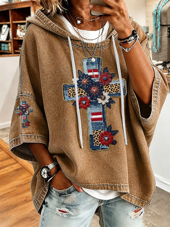 Women'S Faith Printed Hoodie