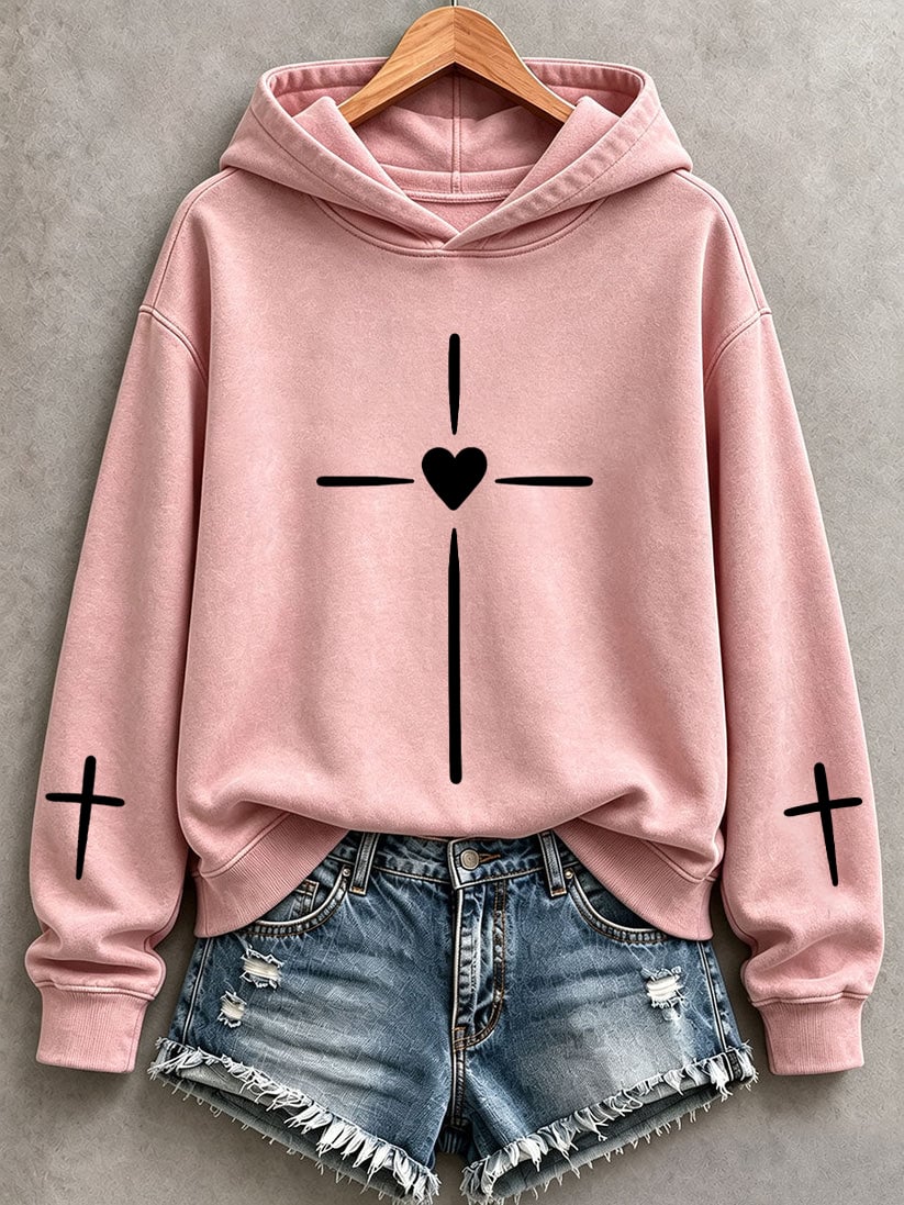 Women's Faith Cross Hoodie