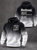 Unisex "Retired Life" Graphic Hoodie