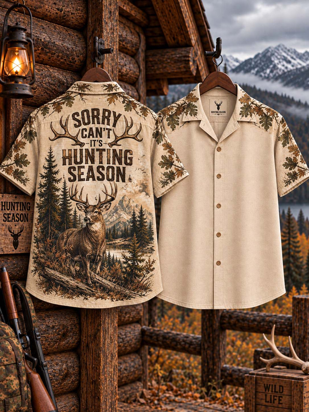 "Sorry Can't. It's Hunting Season" Shirt