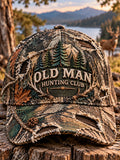 Vintage Hunting Culture Print Baseball Cap