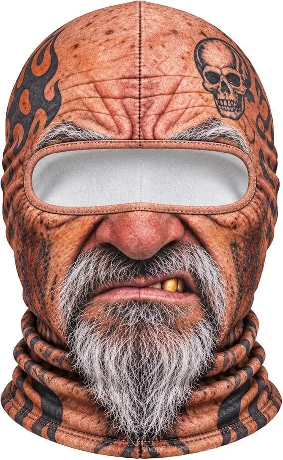 Funny Realistic Ski Face Mask