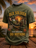 Veteran Retirement Series Casual Short-Sleeve T-Shirt