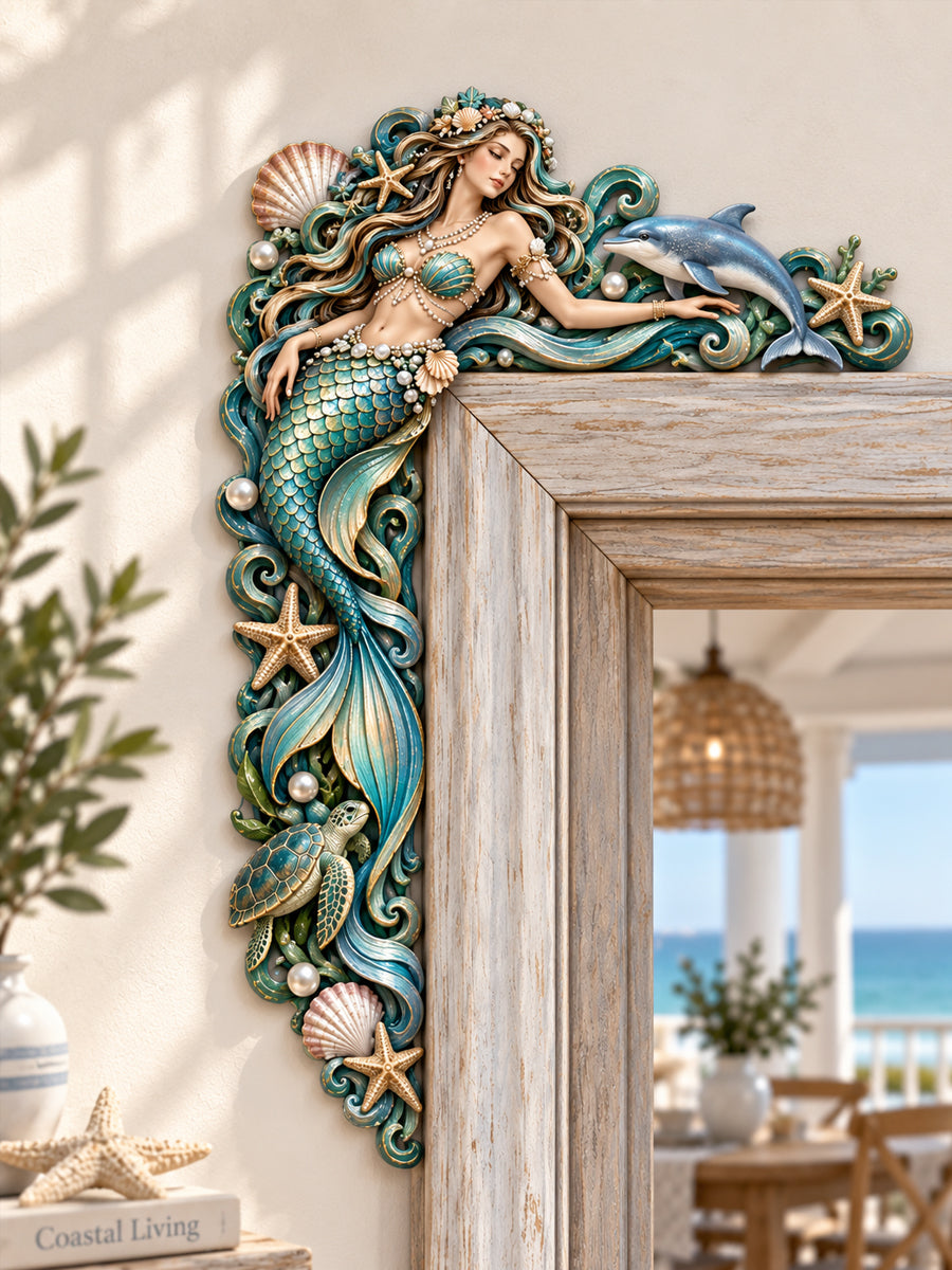 Mermaid Ocean Corner Door Decor