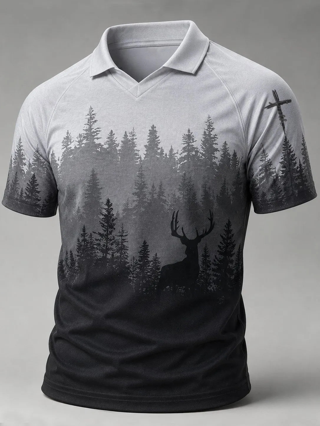 Men's Forest & Mountain Faith Top
