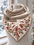 Women's Christmas Art Triangle Scarf – Versatile Everyday & Holiday Accessory