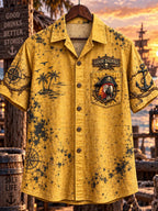 Men's "LOST AT SEA FOUND AT THE BAR STILL CHASING SUNSETS" Print Shirt
