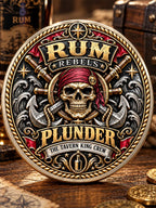 Rum Rebels “Plunder” Pirate Commemorative Medallion