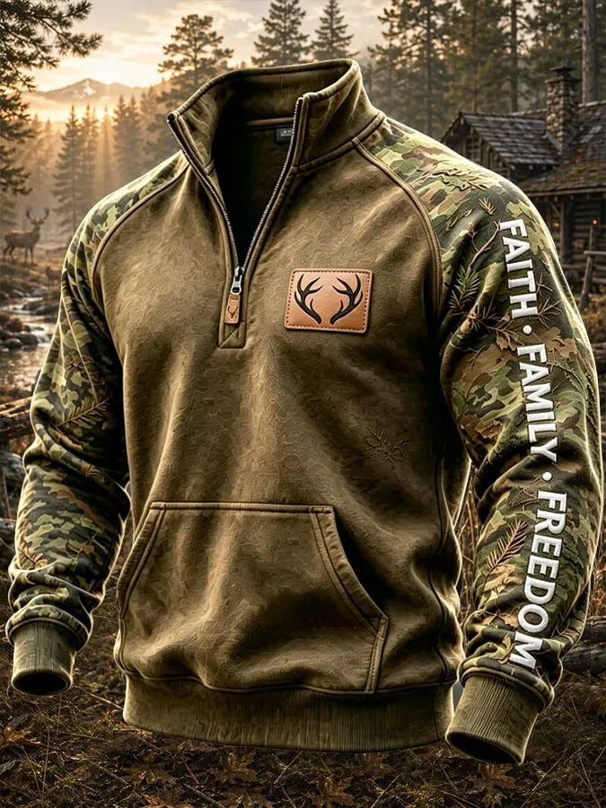 Men's Christian Hunter Printed Sweatshirt