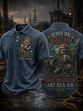 Men's "Runs On Rum Bad Decisions And Sea Air" Tops