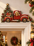 Christmas Truck Door Topper – Puppy & Tree Holiday Decor