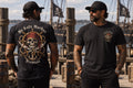No Safe Harbor Premium Vintage Pirate Print Short Sleeve T-shirt