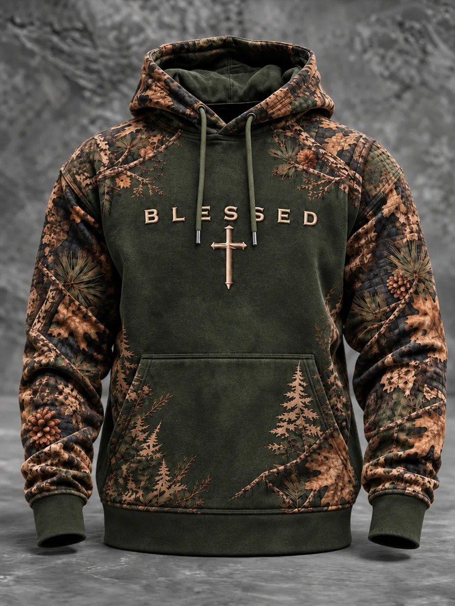 Men's Faith Print Hoodie