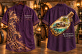 Retirement Uncorked Pirate Vacation Men’s Lace-Up Shirt