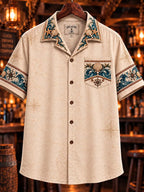 🏴‍☠️ Chased The Deep Now I Sleep Female Pirate Captain Hawaiian Shirt