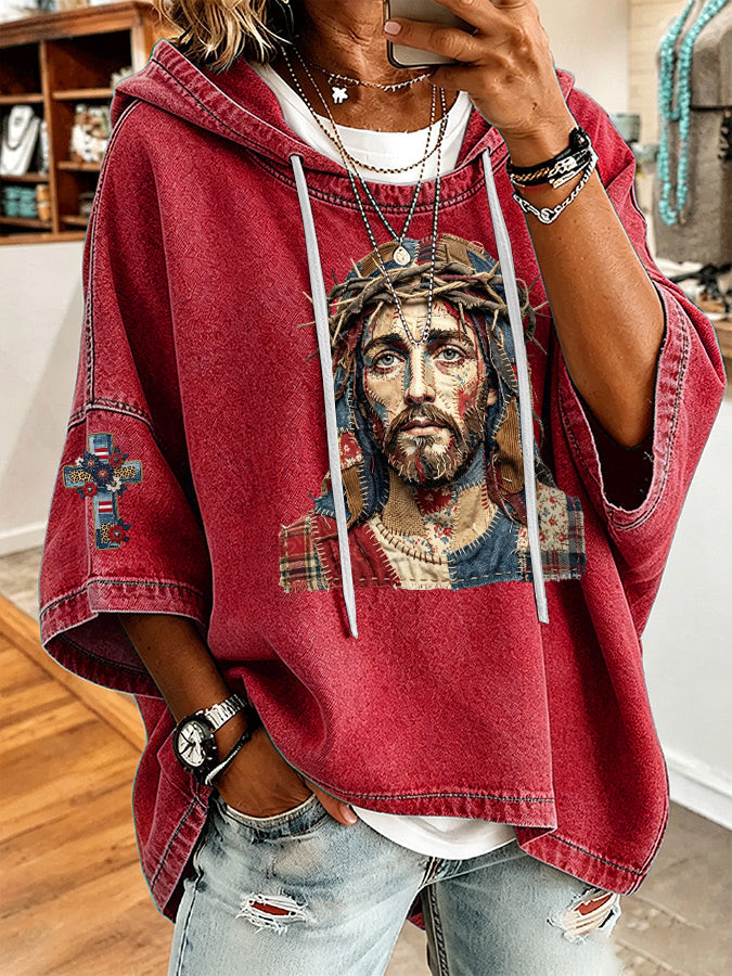 Women'S Faith Printed Hoodie