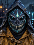 Abyssfang Hooded Skull Full-Face Mask