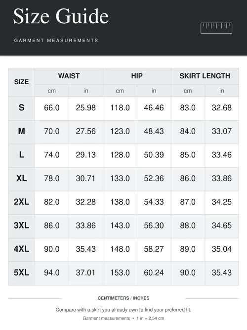 Compass Seashell Rose Print Asymmetrical Skirt