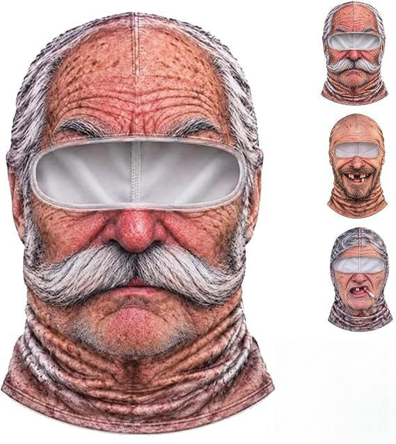Funny Realistic Ski Face Mask