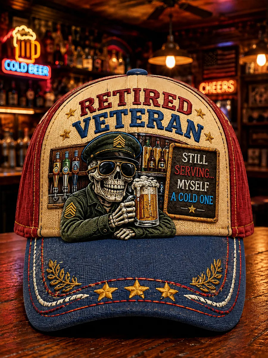 Veteran Retirement Series Casual Baseball Cap