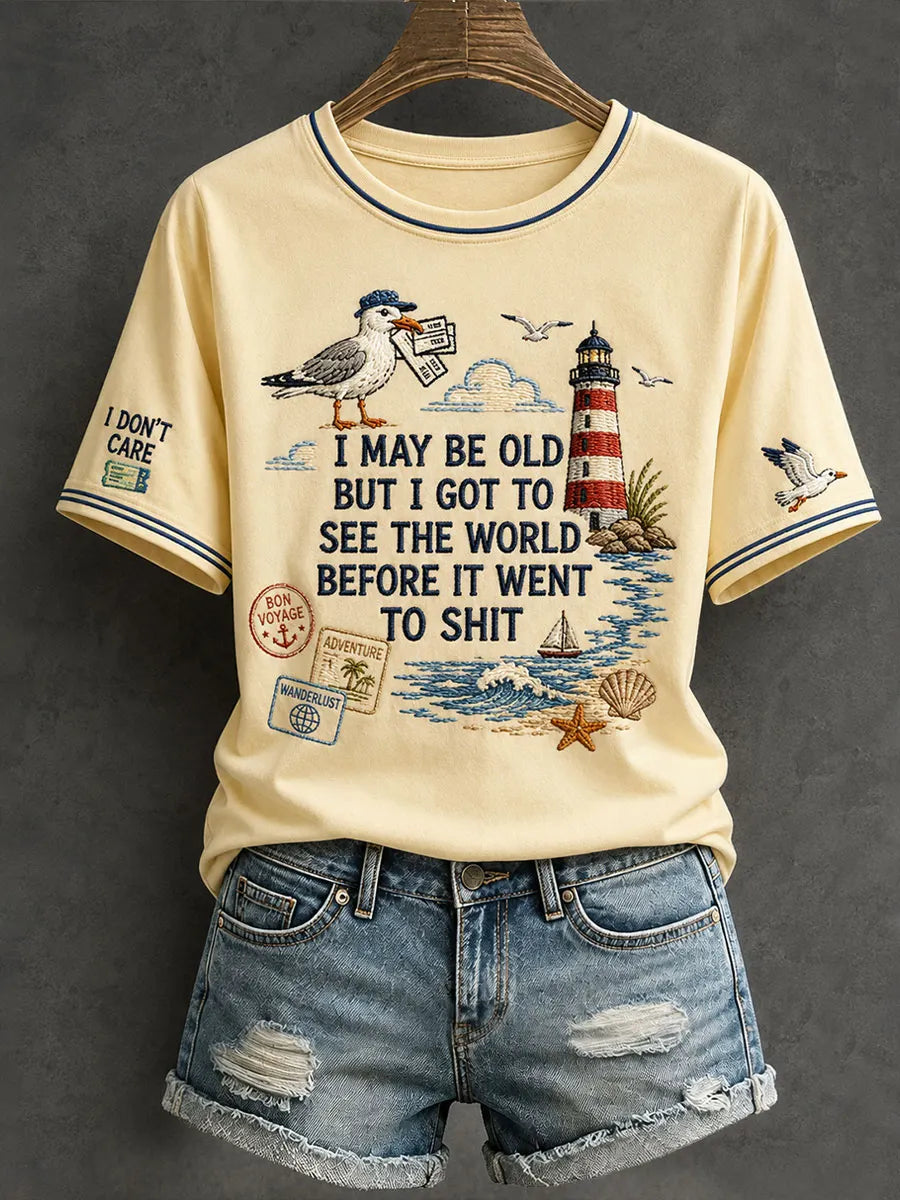 Women's I May Be Old T-shirt