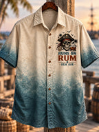Runs On Rum, Bad Decisions & Sea Air Pirate Hawaiian Shirt