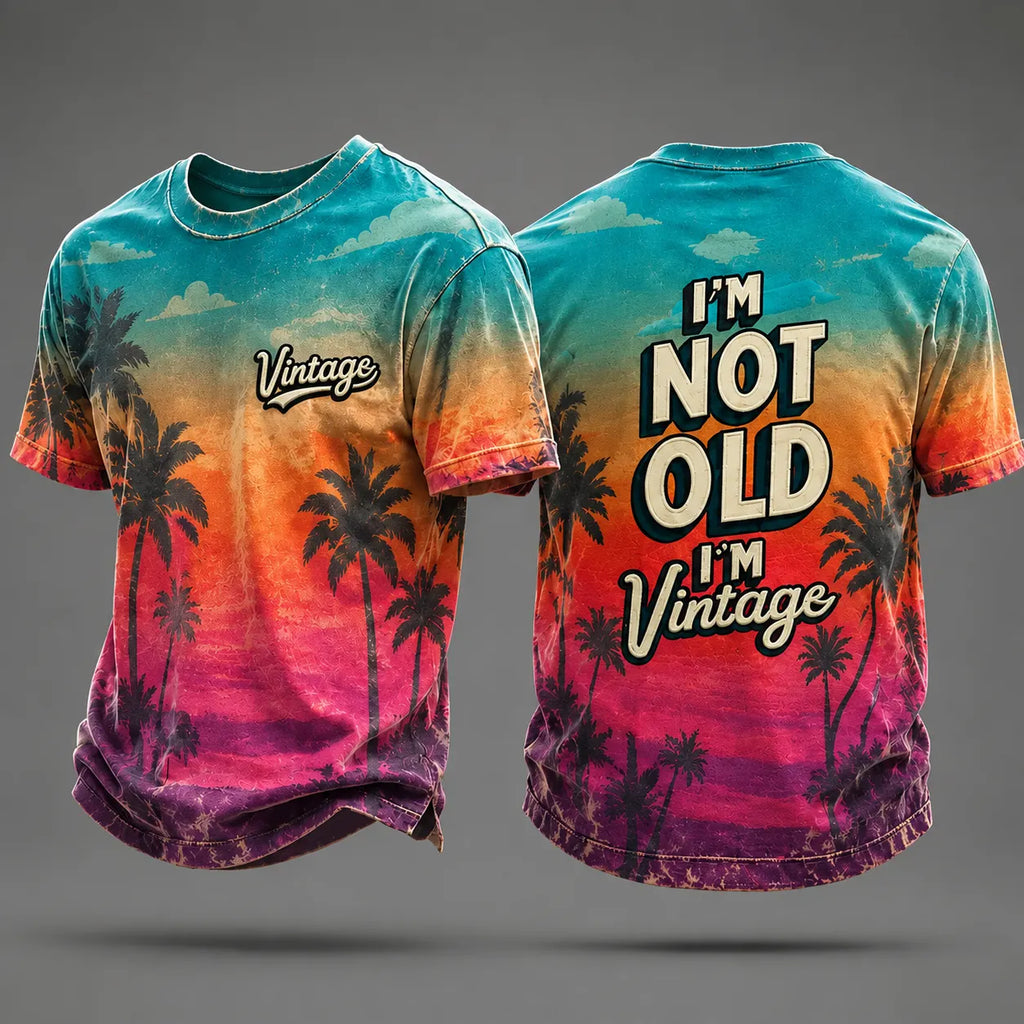 Men's 'I'm Not Old,I'm Vintage' Casual T-shirt