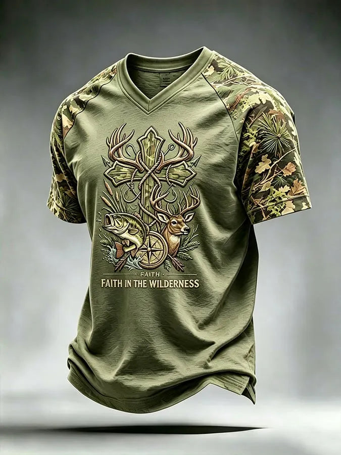 Men's Christian Hunter Printed T-shirt